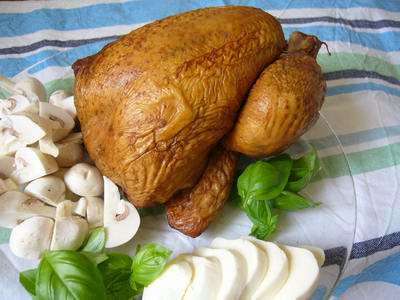 poulet fume