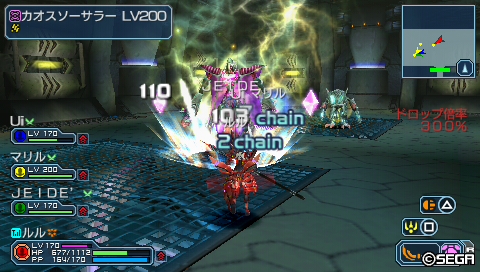 幻影の聖跡∞　カオスソーサラーLv200 (虹ブースト)