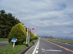 琵琶湖湖畔のいい道