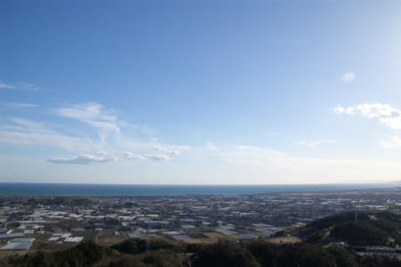 野市町を見下ろす風景２