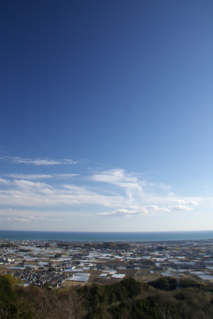 野市町を見下ろす風景１