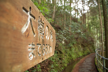 大樽の滝へ行く途中