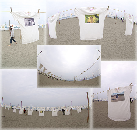 Ｔシャツアート展に行ってきた。