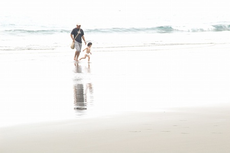 息子、突然走り出す！