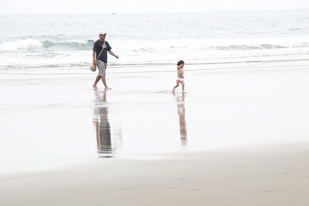 息子、とーちゃんを置き去り！ 