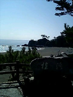 冬の桂浜