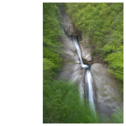 「轟の滝」 香美市香北町