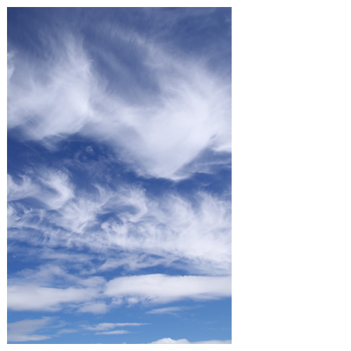 荒ぶる空雲たち