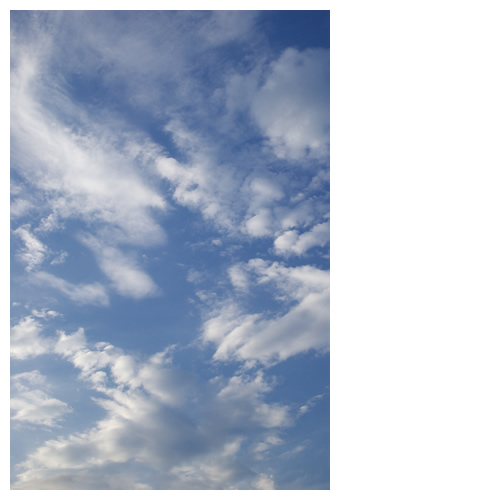 空の戯れと僕の憧れ