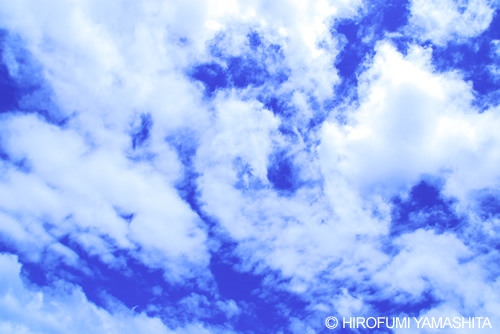 空の青（ブルーノート風）