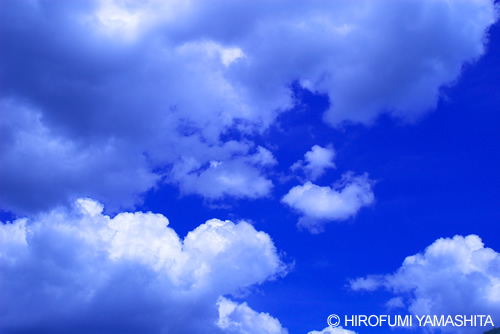 空の青（ブルーノート風）