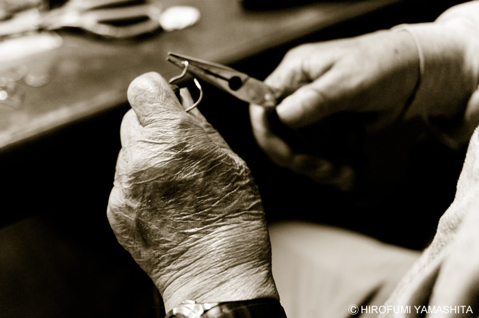 じいちゃんの手