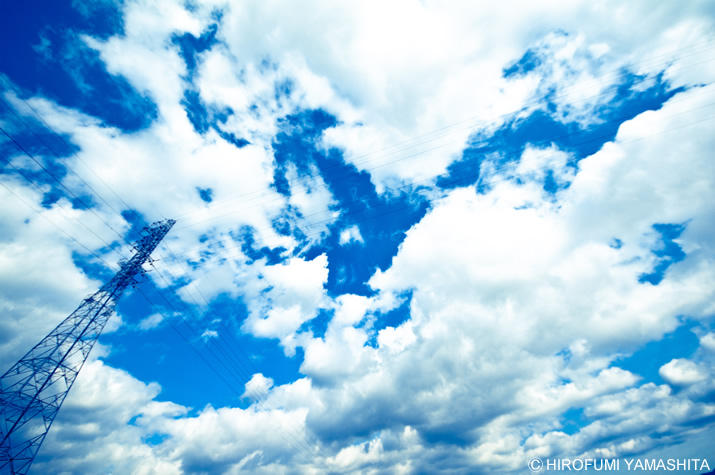 ある日の空の話。