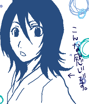 有坂ヘアーなルキア