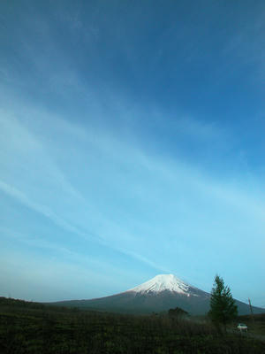 北富士演習場からの富士山
