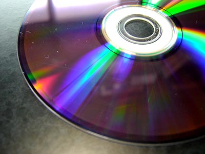 コンパウンド研磨後のDVD-R