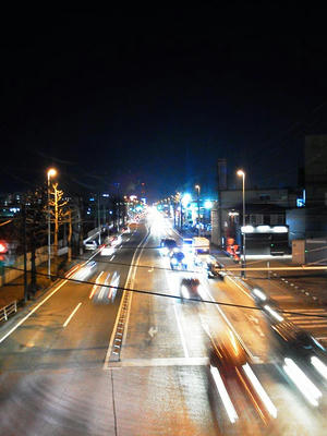 ドコモN-06B夜景撮影夜景モードAWB