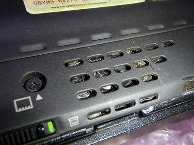 ThinkPad X60s 二号 裏スピカー部