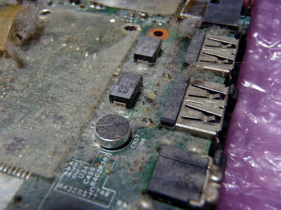 ThinkPad X60s 二号 システムボード右 USB部