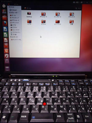 グリーンハウスGH-USHD-IDESA：ThinkPad X60sでUbuntu12をCDブート
