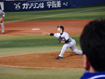 出てきたのは2014年大活躍した又吉投手