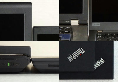 ThinkPad P14sとThinkPad T520の大きさの比較