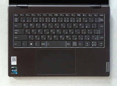 Yoga 770iのキーボード