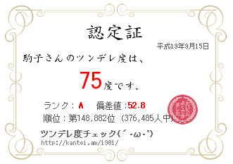 認定賞