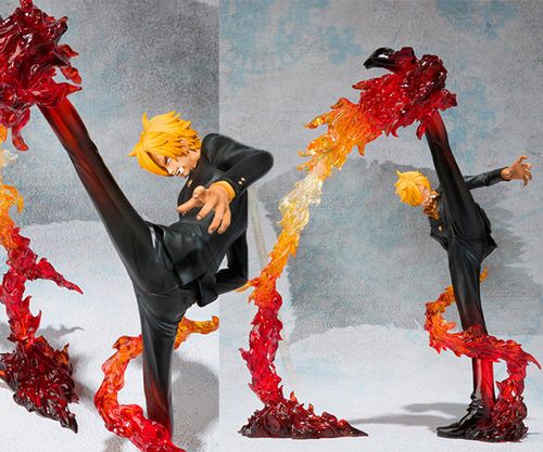 ワンピースの麦わらの一味のフィギュア「フィギュアーツZERO」のサンジ 