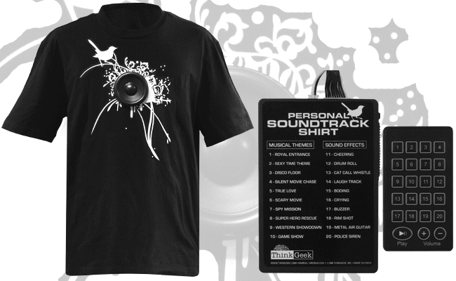 Personal Sound Track Shirt