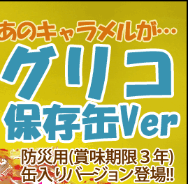 ≪グリコ≫保存缶