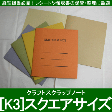 公共料金領収書用スクラップブック