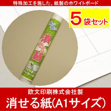 欧文印刷の消せる紙(A1判)