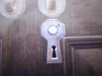 中央扉の鍵穴