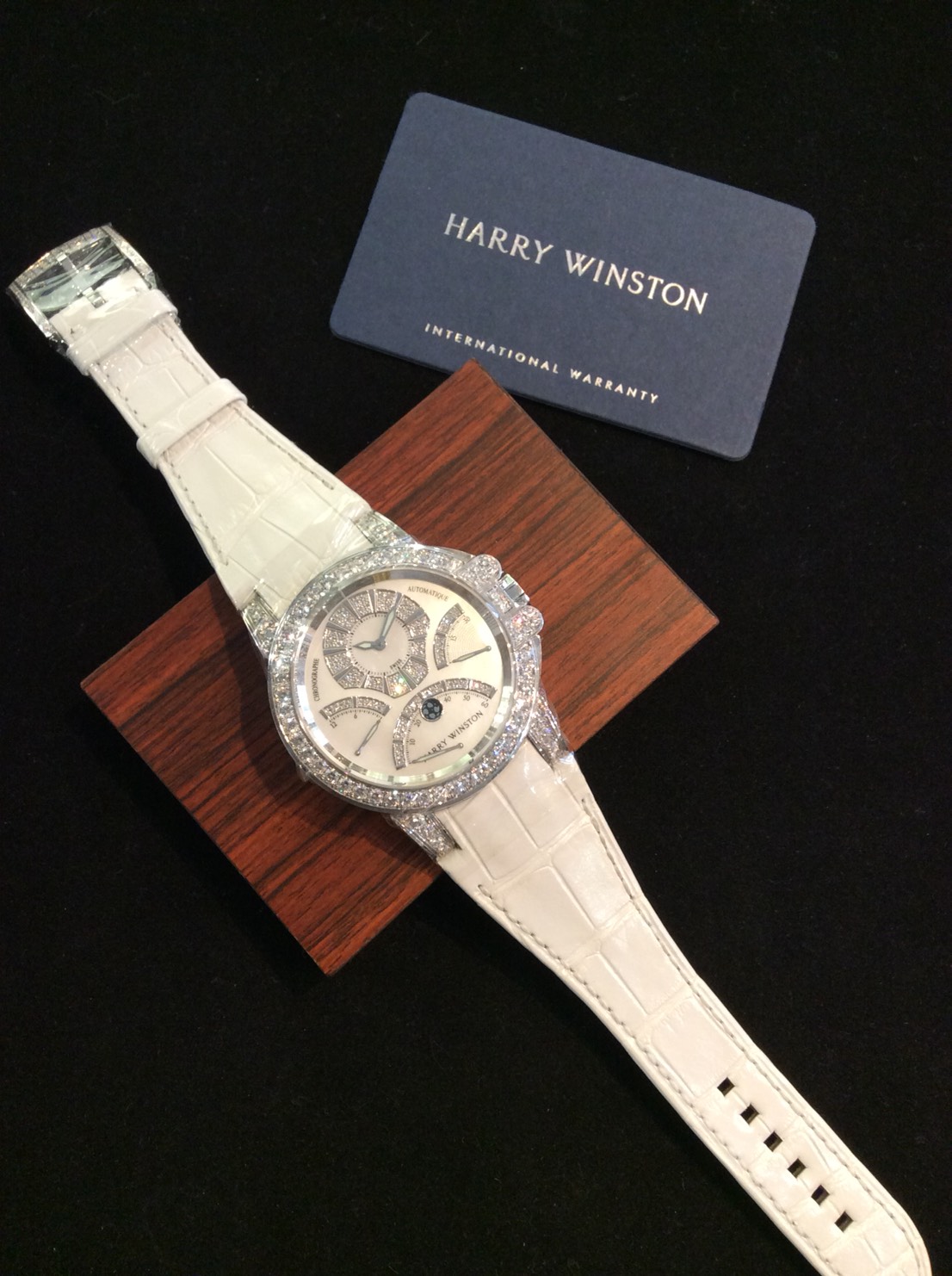 Harrywinston ハリーウィンストン 400 Mcra44w オーシャン トリレトロ クロノグラフ Quantaのブログ