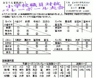 09バレーボール組み合わせ訂正版