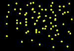 ほたる飛び交うの図