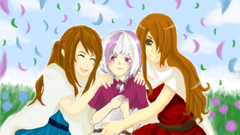 遊女と仔ミーシャ