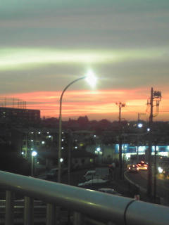 夕焼け