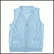 前開きベスト ホライズンブルー Ｍ