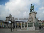 リスボン（Lisbon）のコメルシオ広場 （Praça do Comércio）