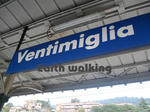 フランスとイタリアの国境付近のVentimigria駅