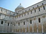 ドゥオモ広場（Piazza del Duomo）の大聖堂の側面