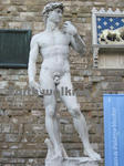 ヴェッキオ宮殿（Palazzo Vecchio）前のダビデ像