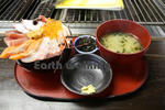 東尋坊で食べた海鮮丼