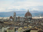 ミケランジェロ広場（Piazzale Michelangelo）から望むサンタ・マリア・デル・フィオーレ大聖堂（Cattedrale di Santa Maria del Fiore）