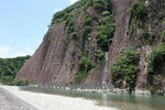 古座川の一枚岩