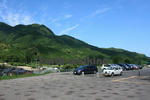 『熊野古道　大門坂』の駐車場からの風景
