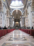 サン・ピエトロ大聖堂（St. Peter's Basilica）の身廊（The Nave）