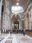 サン・ピエトロ大聖堂（St. Peter's Basilica）の身廊（The Nave）